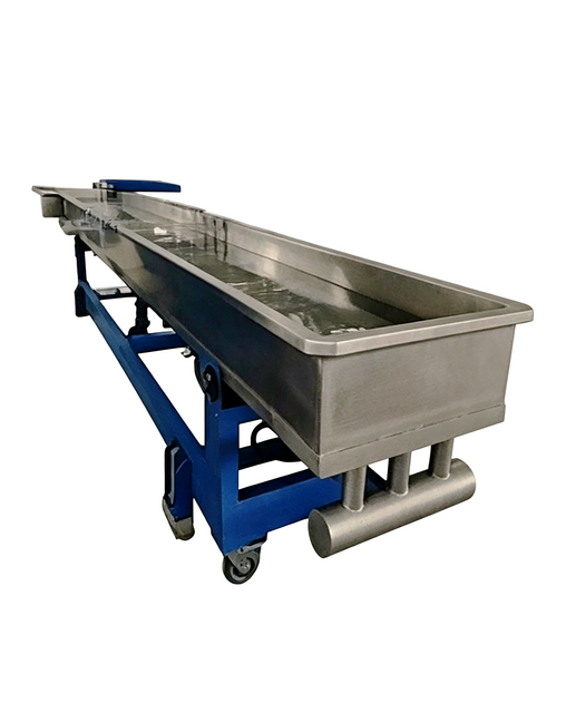 STRAND COOLING WATER TROUGH